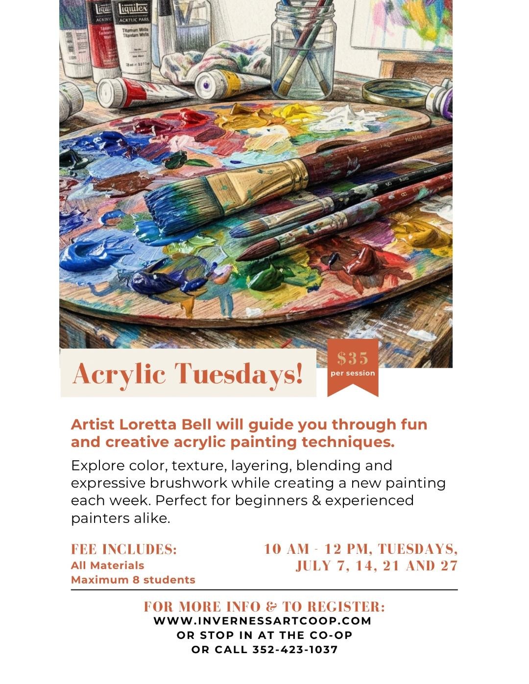 Acrylic Painting Classes