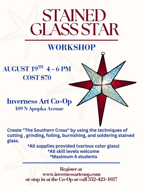 Stained Glass Star Workshop