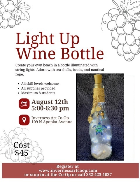 Light Up Bottle Workshop