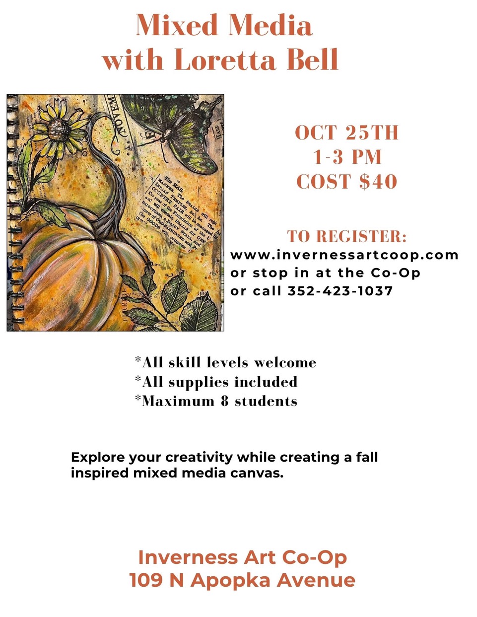 Mixed Media - Fall, Floral & More!